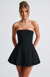 Fioreclo Bryony Mini Dress in Black
