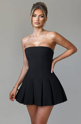 Fioreclo Bryony Mini Dress in Black