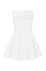 Fioreclo Bryony Mini Dress in Ivory