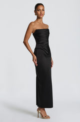 Fioreclo Calliope Midi Skirt in Black