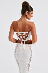 Fioreclo Carly Corset in White