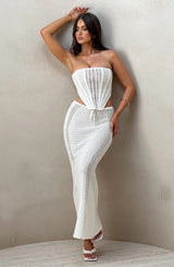 Fioreclo Carly Corset in White