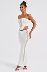 Fioreclo Carly Corset in White