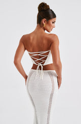 Fioreclo Carly Corset in White