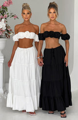 Fioreclo Carmen Top in Black