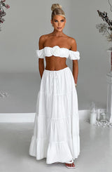 Fioreclo Carmen Top in Ivory