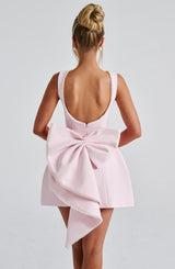 Fioreclo Carys Mini Dress in Blush