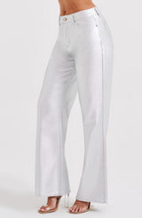 Fioreclo Cassidine Pants in Silver