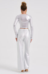 Fioreclo Cassidine Pants in Silver