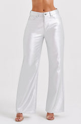 Fioreclo Cassidine Pants in Silver