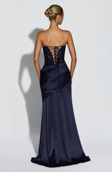 Fioreclo Celestine Maxi Dress in Navy