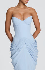 Fioreclo Chiarra Maxi Dress in Glacier Blue