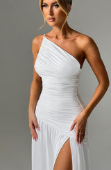 Fioreclo Claudiana Maxi Dress in White