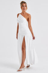 Fioreclo Claudiana Maxi Dress in White