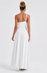 Fioreclo Claudiana Maxi Dress in White