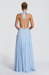 Fioreclo Cleora Maxi Dress in Glacier Blue