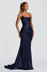 Fioreclo Conlia Gown in Navy