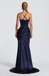 Fioreclo Conlia Gown in Navy