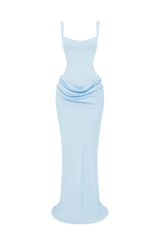 Fioreclo Cornalie Maxi Dress in Baby Blue