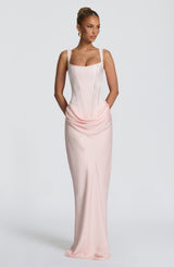 Fioreclo Cornalie Maxi Dress in Blush