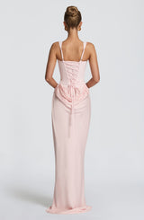 Fioreclo Cornalie Maxi Dress in Blush