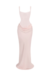 Fioreclo Cornalie Maxi Dress in Blush