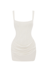 Fioreclo Cornessa Mini Dress in Ivory