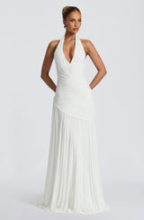 Fioreclo Covana Maxi Dress in Ivory
