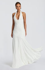Fioreclo Covana Maxi Dress in Ivory