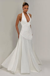 Fioreclo Covana Maxi Dress in Ivory