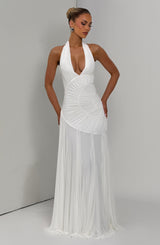 Fioreclo Covana Maxi Dress in Ivory