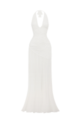 Fioreclo Covana Maxi Dress in Ivory