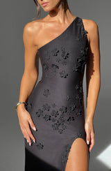 Fioreclo Cynthara Maxi Dress in Black