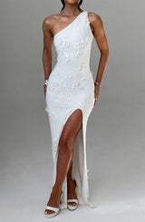 Fioreclo Cynthara Maxi Dress in Ivory