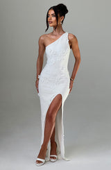 Fioreclo Cynthara Maxi Dress in Ivory