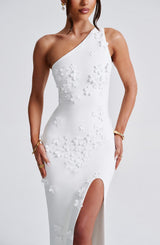 Fioreclo Cynthara Maxi Dress in Ivory