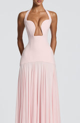 Fioreclo Cyrelle Maxi Dress in Blush