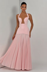 Fioreclo Cyrelle Maxi Dress in Blush