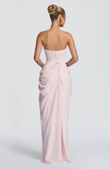 Fioreclo Cyrena Maxi Dress in Blush