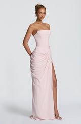 Fioreclo Cyrena Maxi Dress in Blush