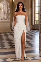 Fioreclo Cyrena Maxi Dress in Ivory