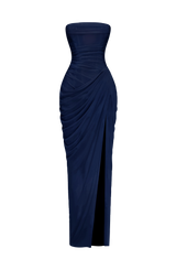 Fioreclo Cyrena Maxi Dress in Navy