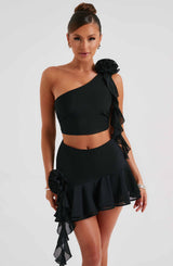 Fioreclo Dainelle Top in Black