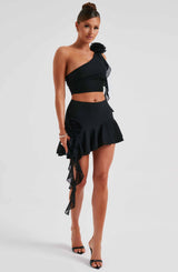 Fioreclo Dainelle Top in Black