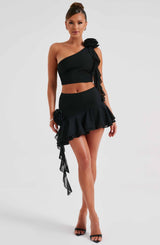 Fioreclo Dainelle Top in Black