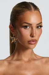 Fioreclo Dakonna Earrings in Gold