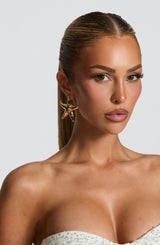 Fioreclo Dakonna Earrings in Gold