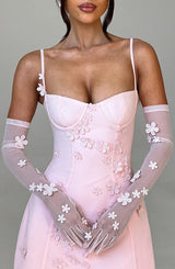 Fioreclo Dalaria Gloves in Blush