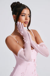 Fioreclo Dalaria Gloves in Blush