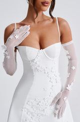 Fioreclo Dalaria Gloves in Ivory